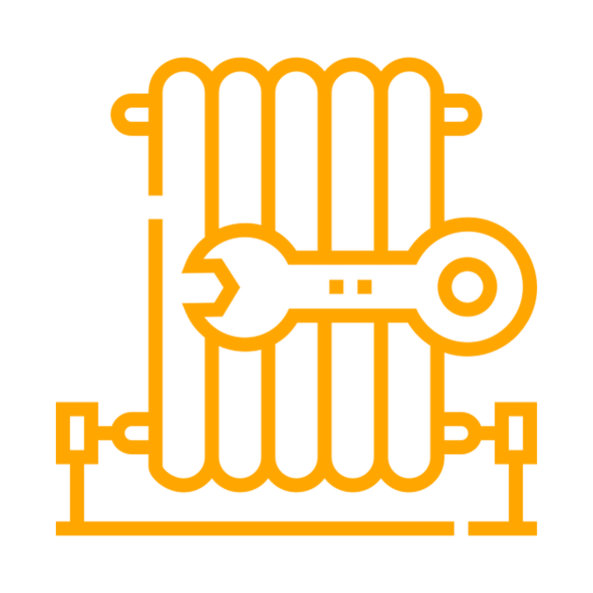 Heating repair symbol